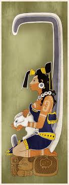 Ancient Mayan Art Print Moon Goddess Ixchel Wall Poster - Etsy