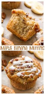 Maple Pecan Banana Muffins Vegan Baker By Nature Recipe Banana Muffins Banana Muffin Recipe Baking Recipes