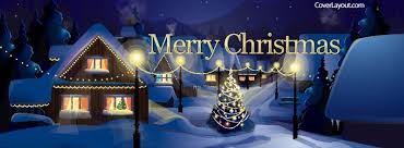 merry christmas snow and tree facebook cover christmas facebook cover christmas cover photo facebook cover