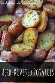 Herb Roasted Potatoes Recipe Budget Savvy Diva Recipe Recipes Herb Roasted Potatoes Food