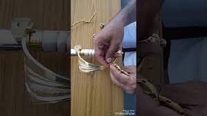 Super Cool How To Tie Up A Tassel Knot In Sword Tassel Binding In Navy Style Youtube