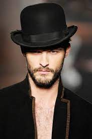 Offbeat Groom Gear Ideas I Stole From My Husband S Pinterest Offbeat Bride Hats For Men Hat For Man Beard Styles