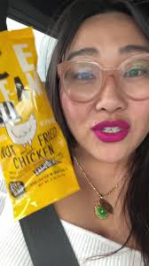 I trued the not fried chicken ice cream!!! @Life Raft Treats #mukbang  #friedchicken #icecream #fyp #treatyourself