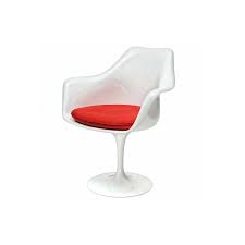 Luxus stühle wohnzimmer phantasie elegante tulip stuhl kissen modernen designer replik möbel. Saarinen Tulip Armchair A Steelform Design Classic