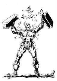 Show your kids a fun way to learn the abcs with alphabet printables they can color. Kids N Fun Com 60 Coloring Pages Of Iron Man