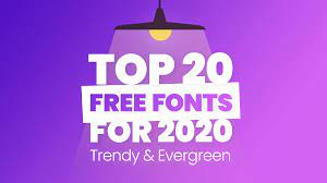 In basic > sans serif. Top 20 Free Fonts For 2020 Trendy Evergreen Graphicmama Blog