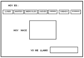 Titulo Trabajamos Con Los Estados Del Tiempo Tiempos Juegos De Papel Que Tiempo Hace
