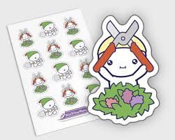 Gardening Planner Stickers, Garden Stickers, Planner Stickers Housework,  Kawaii Planner Stickers, Chores Planner Stickers, Character Sticker