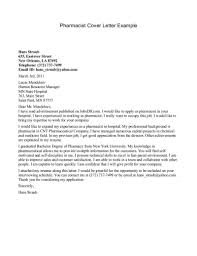 27 Pharmacist Cover Letter Cover Letter For Resume Writing A Cover Letter Resume Cover Letter Examples