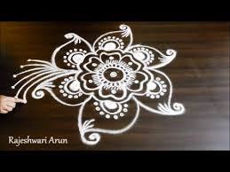 Freehand Rangoli Designs Freehand Kolam Simple Muggulu Designs Without Dots Youtube Free Hand Rangoli Design Free Hand Rangoli Simple Rangoli