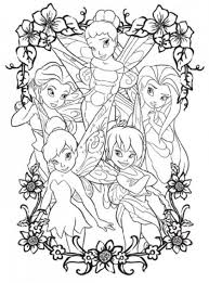 See more ideas about tinkerbell coloring pages, coloring pages, disney coloring pages. Tinkerbell Coloring Pages Printable Coloring And Drawing