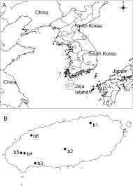 Please enter valid email address thanks! A Geographical Location Of Jeju Island South Korea B Localities Of Download Scientific Diagram