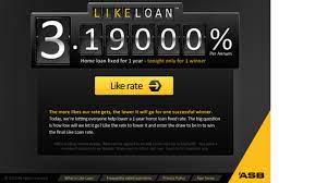 Rate of the day is what we consider the best value mortgage rate for a loan with a asb matches its rivals with a home loan rate cut and three increases for longer term rates, completing an adjustment that responds to rising longer. Asb Like Loan News Saatchi Saatchi