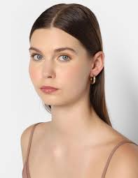 Arracadas Ocean Heart con acabado brillante cristal