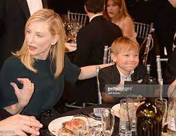 Actress Cate Blanchett And Son Ignatius Martin Upton Attend The 19th Cate Blanchett Children Cate Blanchett Cate Blanchett Young (l to r) cate blanchett of australia listens to speakers in the great hall as husband andrew upton cares for their new son ignatius martin upton during day one of the australia 2020 summit held at. actress cate blanchett and son ignatius