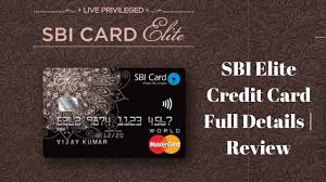 Maybe you would like to learn more about one of these? Sbi Elite Credit Card Unboxing Benefits Full Details Elite Credit Card Review Youtube