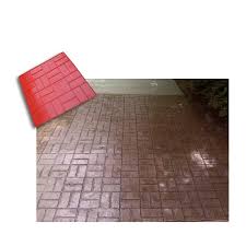 China Concrete Curb Design Silicone Stamp Brick Roller Molds For Stamped China Stamping Concrete Concrete Stamp Roller