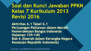 Kunci Jawaban Ppkn Kelas 7 Tabel 6 1 Perjuangan Pahlawan Dalam Meraih Kemerdekaan Bangsa Indonesia Youtube