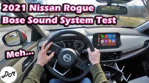 2021 Nissan Rogue Bose 10 Speaker Review Android Auto Apple Carplay Youtube