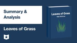 Leaves Of Grass By Walt Whitman Summary Analysis Youtube