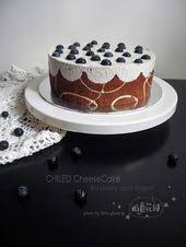 white garden 漫畫式的蛋糕の 藍莓乳酪優格蛋糕 cake desserts food