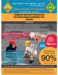 Arsitektur adalah pemisahan yang pertama (itupun semester 1 saya belajar gambar teknik, bangunan dua lantai), disusul dengan teknik geodesi (ukur tanah, saya pun. Fakultas Teknik Sipil Dan Perencanaan