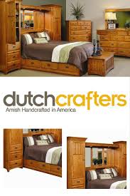 Amish Monterey Pier Wall Bed Unit With Storage Platform Bedroom Wall Units Master Bedroom Furniture Large Living Room Furniture