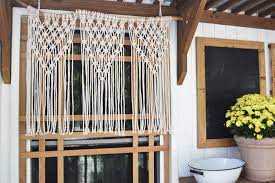 I say attempt because i wish i was an expert at these … How To Make Diy Macrame Curtains