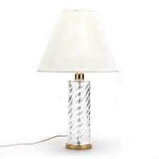 The rod extends to a square of black marble, fixed to a carved brass base with four paw feet. Waterford Crystal Table Lamp Lot 527 Labor Day Gallery Auctionsep 2 2019 9 00am
