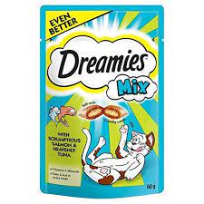 Dreamies Cat Treats With Salmon And Tuna 60g Pack Of 6 You Can Get Additional Details At The Image Link Cat Treats Cat Treats Homemade Cat Pet Supplies
