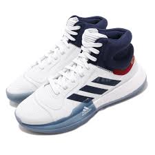Details About Adidas Marquee Boost Hype Pack 40th Anni Usa White Navy Red Men Shoes Eh2451