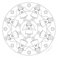 Engel Mandala 3 Ausmalbilder Weihnachten Ausmalbilder Mandala Ausmalen