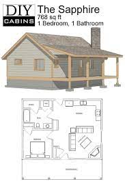 Most people who want a log or timber frame home have been envisioning how they want their house to look from the outside for a small and tiny log cabin floor plans are designed to for convenience and coziness. The Sapphire Cabin Tiny House Cabin Small House Plans House Plans