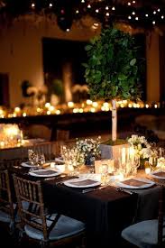 Fancy Dinner Table Wedding Table Settings Candle Lit Wedding Reception Wedding Table
