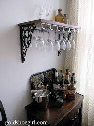 Declutter Kitchen Cabinet Your Homebased Mom Diy Wine Glass Rack Diy Wine Glass Wine Glass Rack