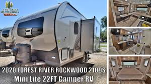 Available in the market that is not only compact but has sufficient sleeping space. New 2020 Mini Lite Rockwood 2109s 22ft Camper Rv Travel Trailer Sales Dealer Colorado Youtube