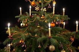 Tradition Of Christmas Lights And Candles On The Tree Our Never Ending Stories