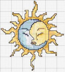 $9.95 going to the sun. Sun And Moon Cross Stitch Pattern Pdf Cross Stitch Art Collectibles Timeglobaltech Com