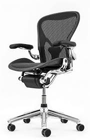 Saltar a los resultados de búsqueda principales. Herman Miller Aeron Chair Classic Alle Funktionen Posturefit C Aluminium Amazon De Kuche Haushalt