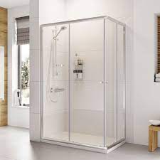 Roman Haven 1900mm Offset Corner Entry Shower Enclosure Victorian Plumbing Uk Corner Shower Enclosures Shower Enclosure Corner Shower