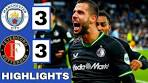 Manchester City vs Feyenoord (3-3) Extended HIGHLIGHTS ... - YouTube