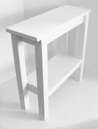 Modern Narrow Table End Table Side Table Narrow Table Etsy Narrow Side Table Narrow Table White Side Tables