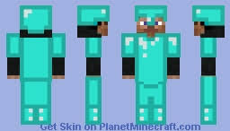 What's the difference between minecraft and real life? Fake Diamond Armor Minecraft Skin