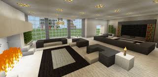 This design from the translucent home, which features sheer patterned window treatments, is perfect for perching up along with lending a modern touch to a living room, lucite furniture can make it appear more spacious. 20 Living Room Ideas Designed In Minecraft Minecraft Interior Design Living Room In Minecraft Minecraft Modern