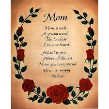 Mom Poem Art Print Poster Biggest Mothers Day Card 13x19 Happy Mothers Day Poem Mothers Day Poems Mom Poems