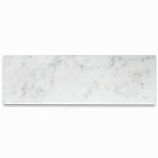 List price is per square foot. Italian Carrara White Venato Bianco Marble 4x12 Subway Tile Honed Marble Online Wall And Floor Tiles Tile Floor White Marble Tiles