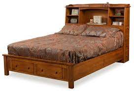 $15.00 coupon applied at checkout. Bookcase Bed With Storage Footboard From Dutchcrafters Amish Furniture