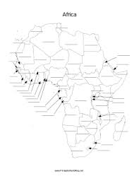 This black and white map of africa worksheet is perfect as part of a geography lesson or as part of a topic on africa. Africa Fill In Map Asia Map Africa Continent Map Map Worksheets