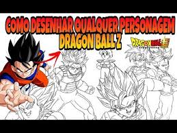 Personagens do dragon ball z para desenhar. Como Desenhar Os Personagem Do Dragon Ball Z Como Desenhar
