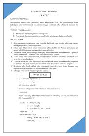 Check spelling or type a new query. Lks Kalor Worksheet